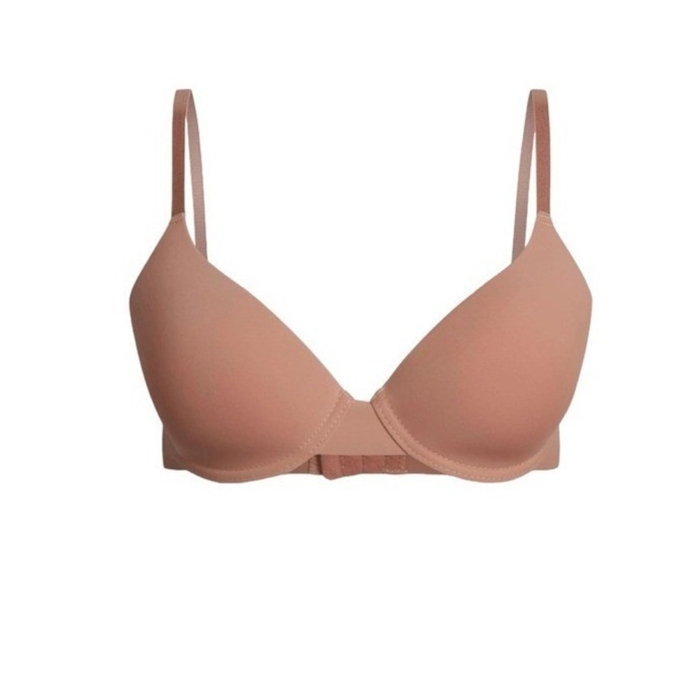 Vince Camuto Spacer T-Shirt Bra Beige Comfort Molded Microfiber Full Figure‎ 42D